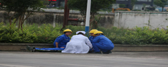 贵州瓮安经济开发区天燃气突发事件应急救援演练在深安燃气加气站举行